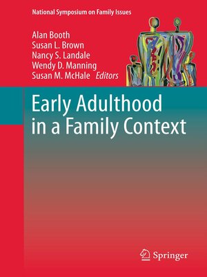 cover image of Early Adulthood in a Family Context
